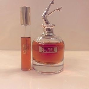Scandal by Jean Paul Gaultier JPG 2.7 oz WITH travel sized spray!!